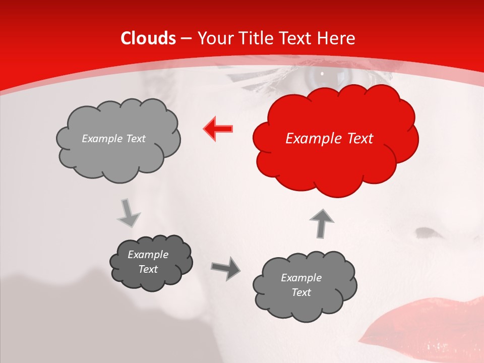 Beauty Make Up Underground PowerPoint Template