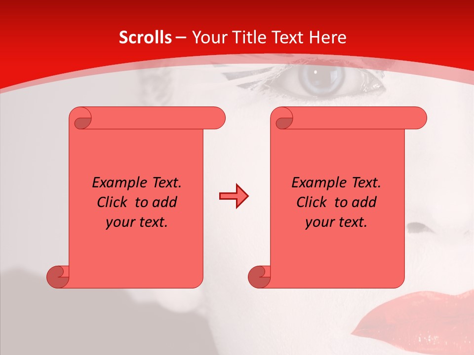 Beauty Make Up Underground PowerPoint Template