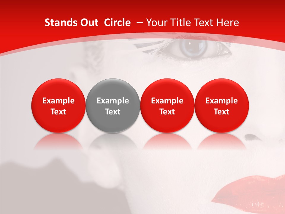 Beauty Make Up Underground PowerPoint Template