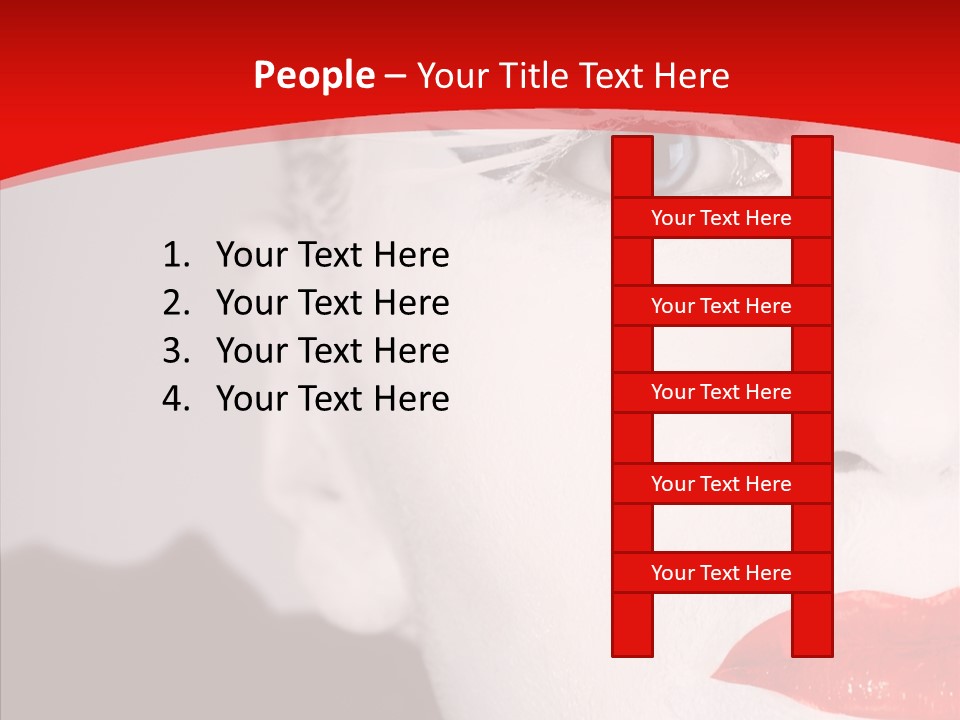 Beauty Make Up Underground PowerPoint Template