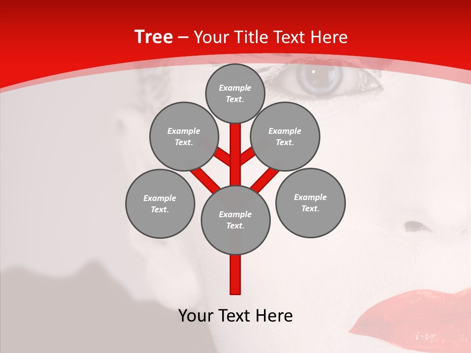 Beauty Make Up Underground PowerPoint Template