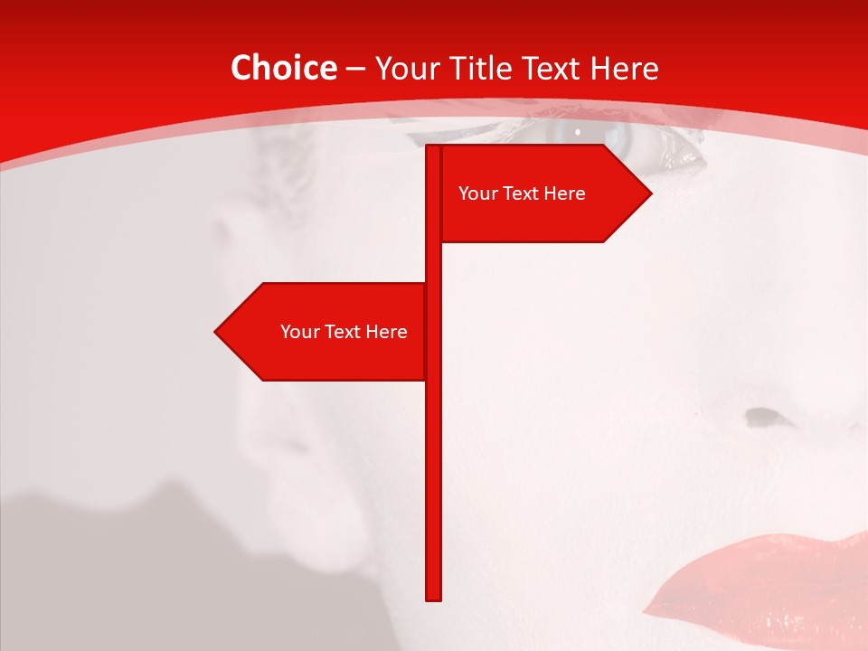 Beauty Make Up Underground PowerPoint Template