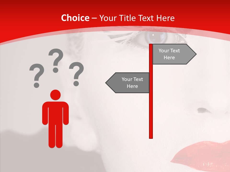 Beauty Make Up Underground PowerPoint Template