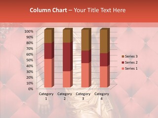 Model Long Gold PowerPoint Template