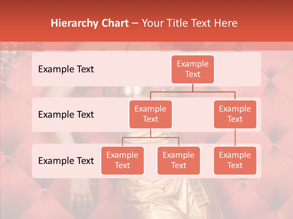 Model Long Gold PowerPoint Template