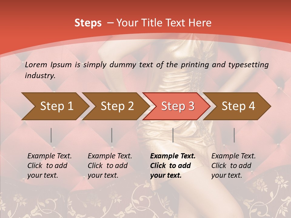 Sexy Fashion Beautiful PowerPoint Template