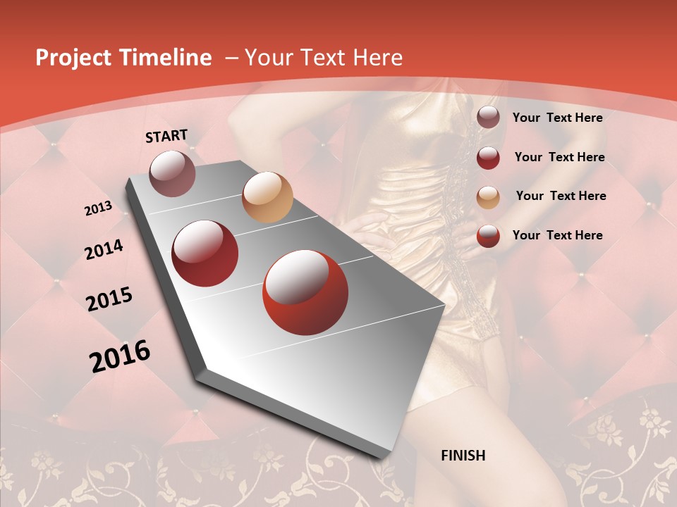 Sexy Fashion Beautiful PowerPoint Template
