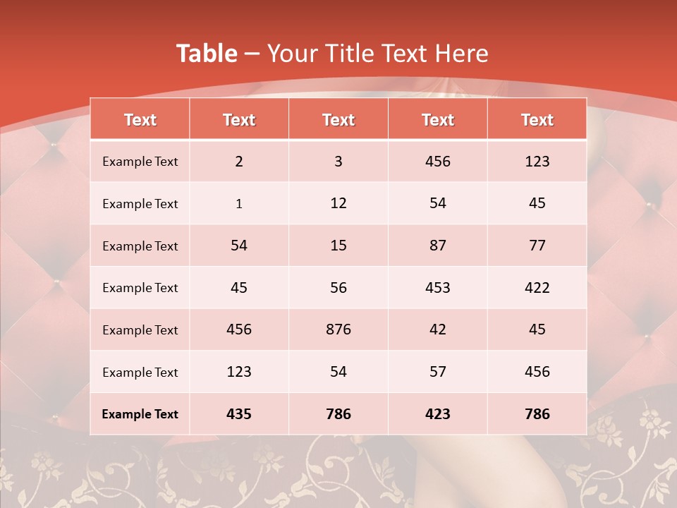 Sexy Fashion Beautiful PowerPoint Template