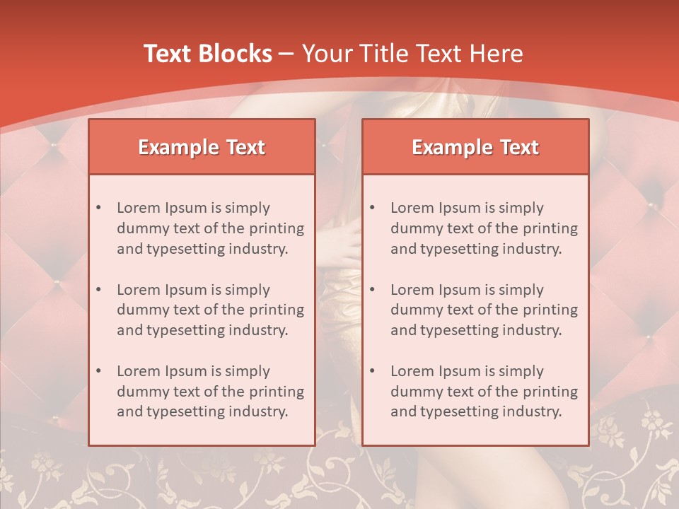 Sexy Fashion Beautiful PowerPoint Template