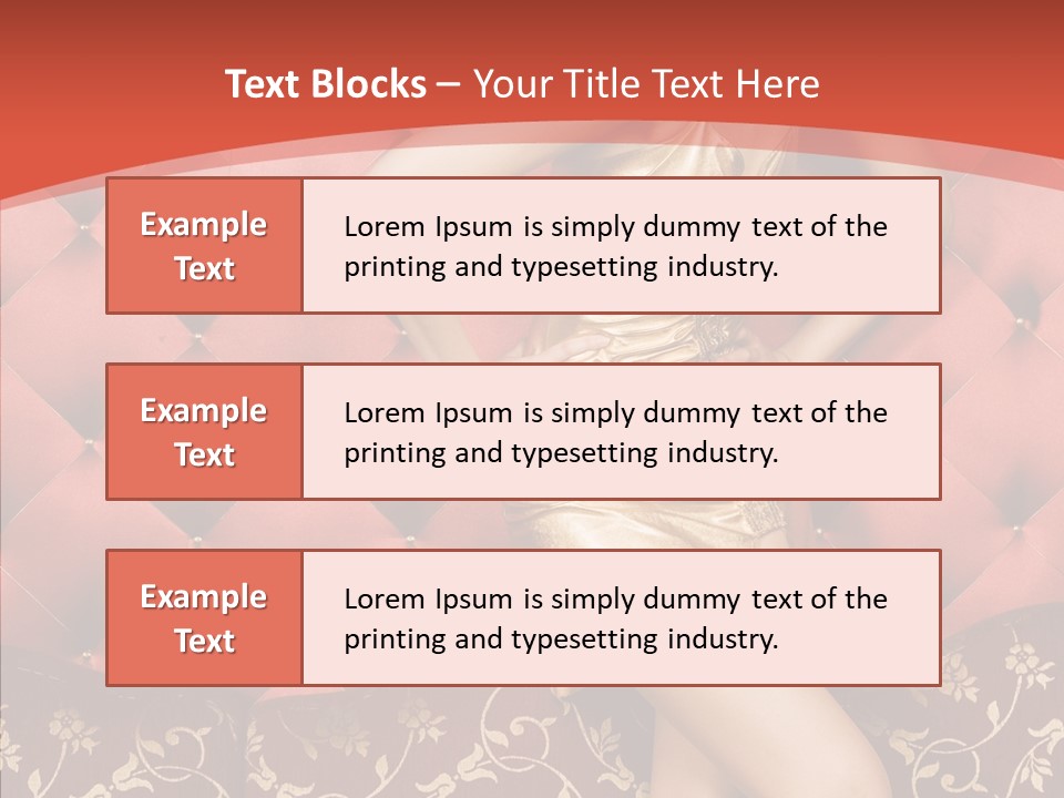 Sexy Fashion Beautiful PowerPoint Template