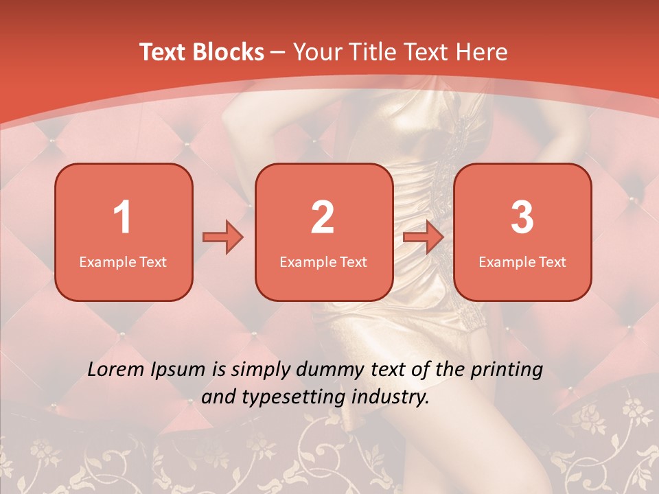 Sexy Fashion Beautiful PowerPoint Template