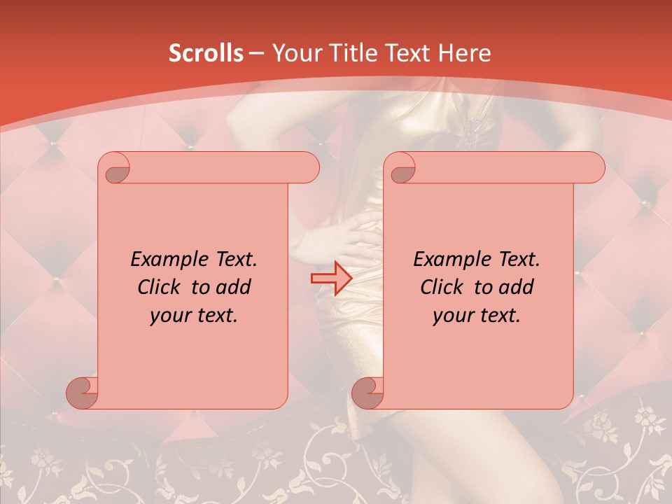 Sexy Fashion Beautiful PowerPoint Template