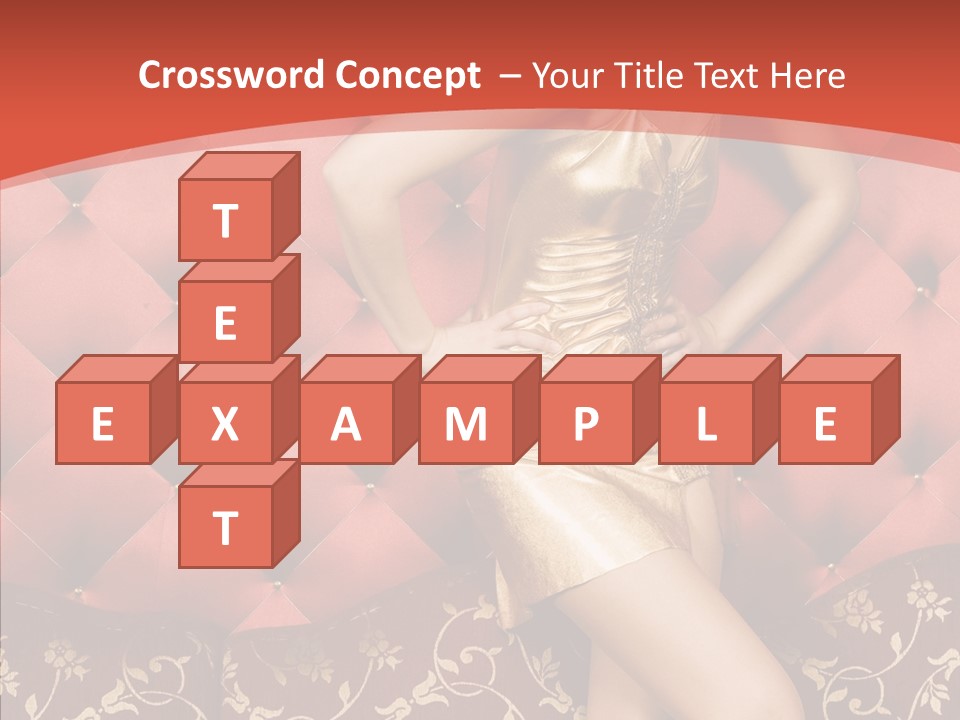 Sexy Fashion Beautiful PowerPoint Template