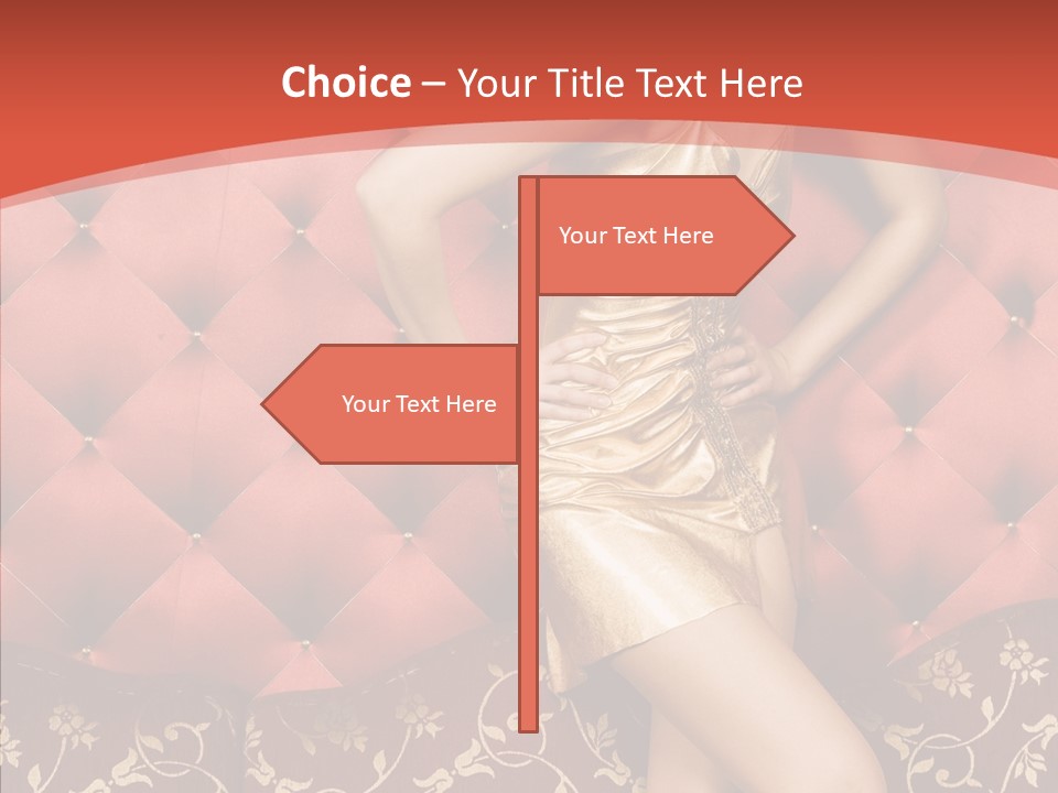 Sexy Fashion Beautiful PowerPoint Template