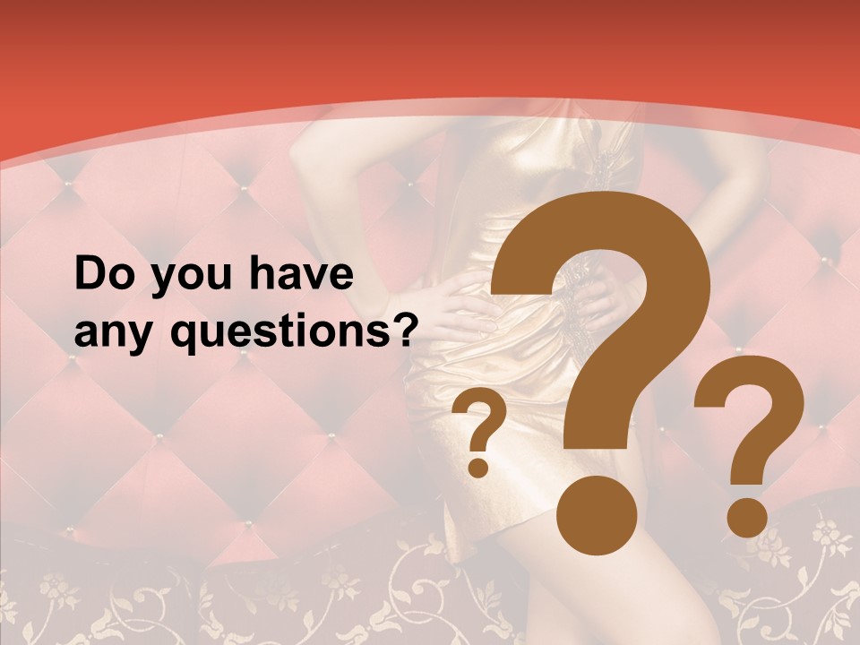 Sexy Fashion Beautiful PowerPoint Template