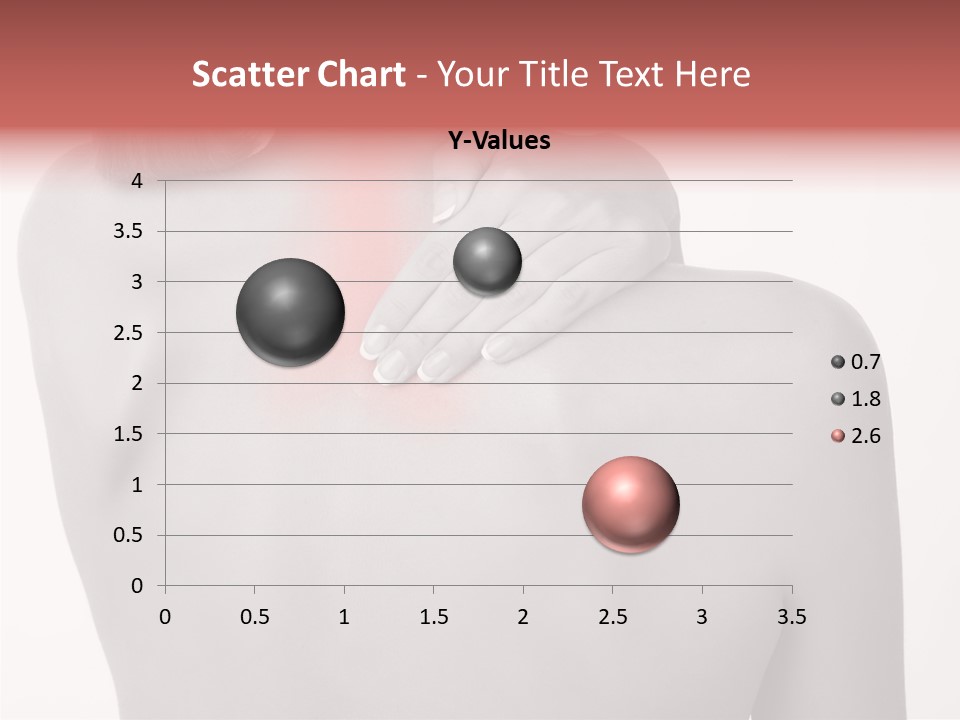 Shoulder Muscle Brown PowerPoint Template