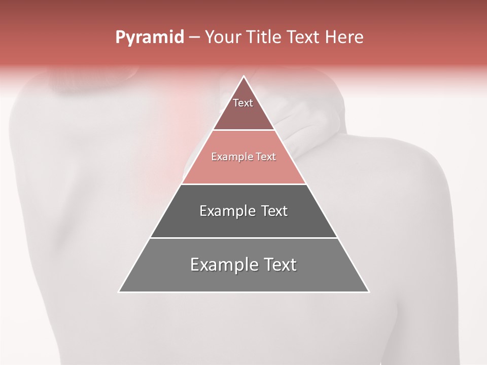 Shoulder Muscle Brown PowerPoint Template