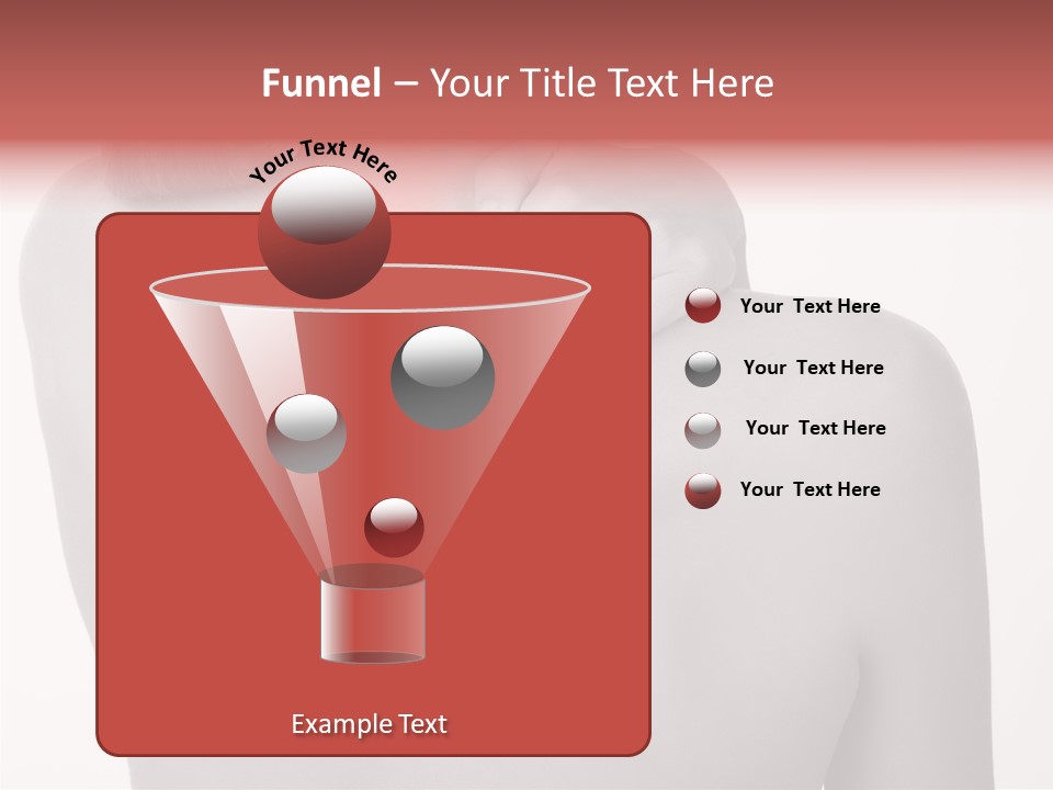 Shoulder Muscle Brown PowerPoint Template