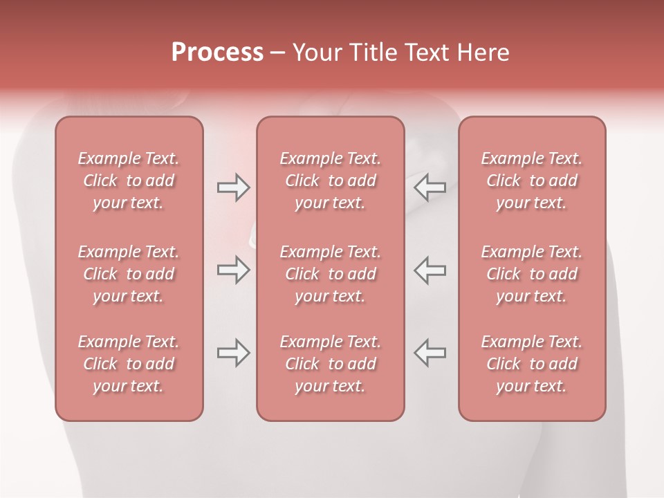 Shoulder Muscle Brown PowerPoint Template