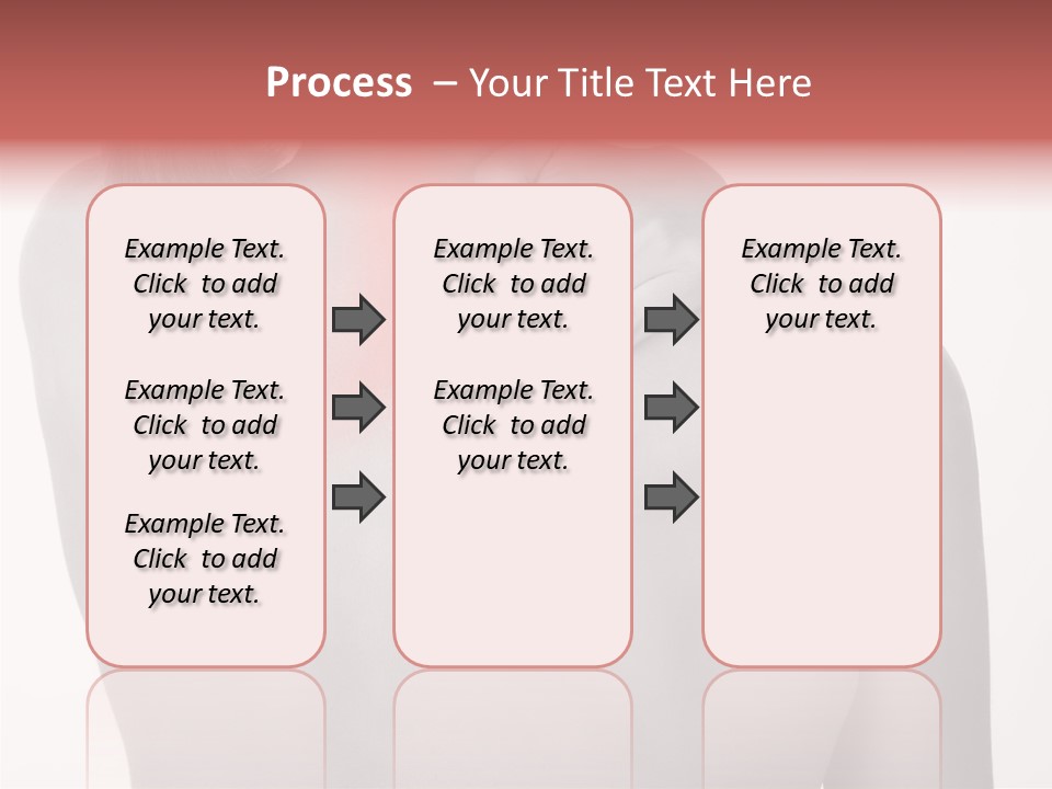 Shoulder Muscle Brown PowerPoint Template