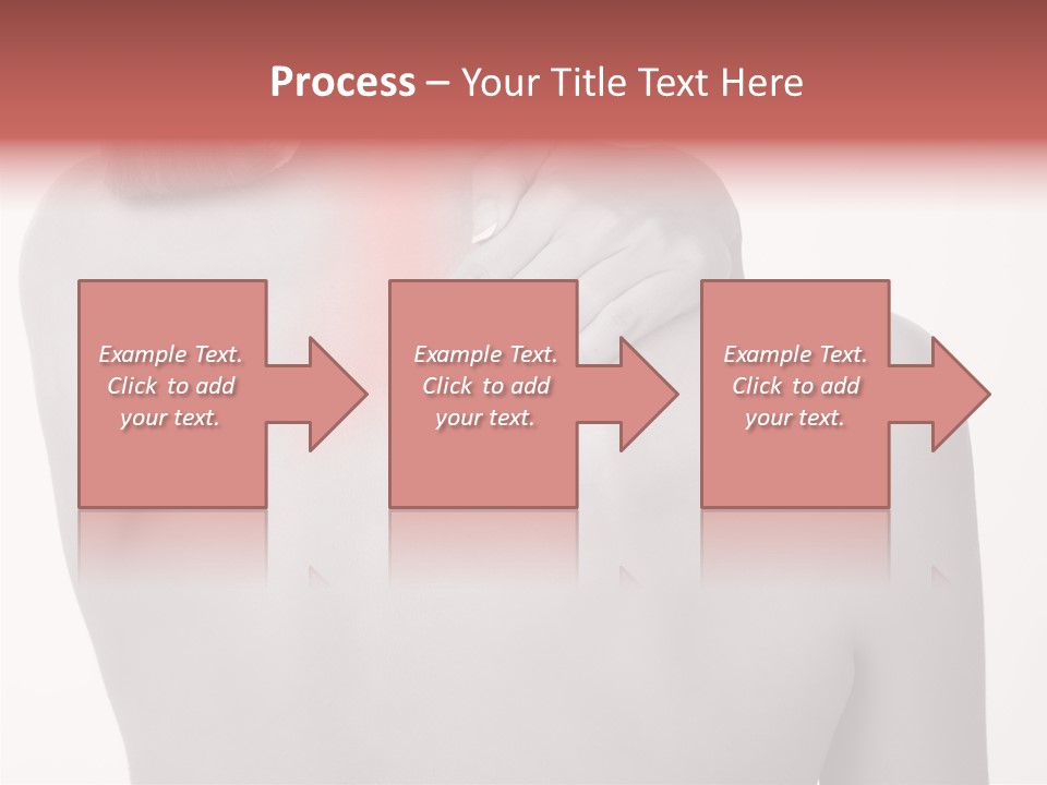 Shoulder Muscle Brown PowerPoint Template