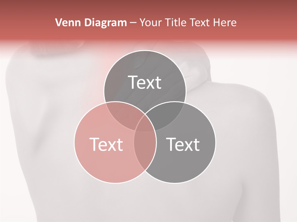 Shoulder Muscle Brown PowerPoint Template