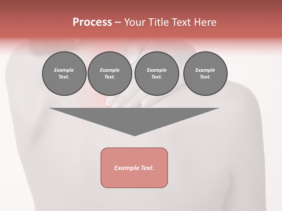 Shoulder Muscle Brown PowerPoint Template