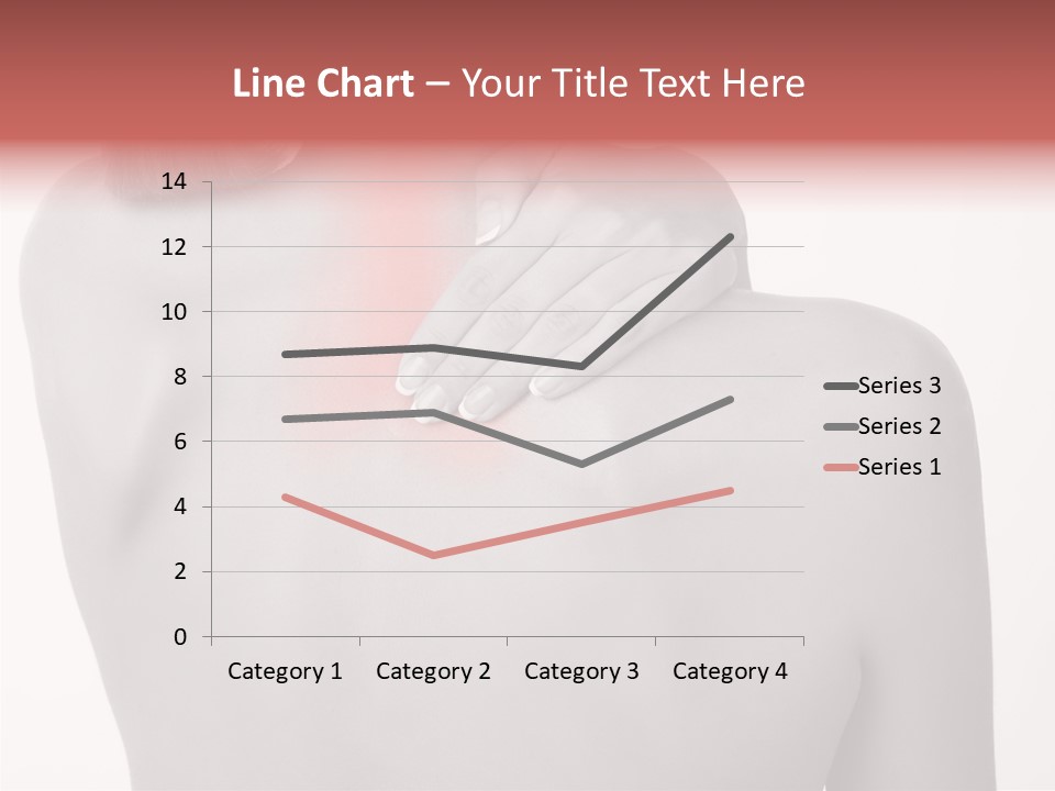 Shoulder Muscle Brown PowerPoint Template