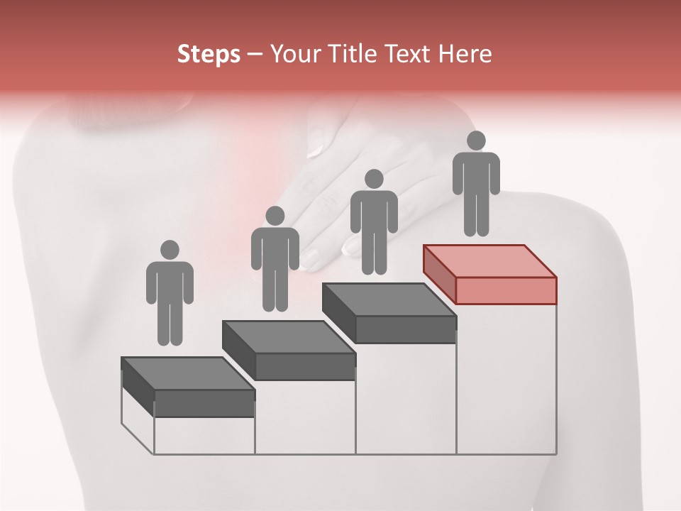 Shoulder Muscle Brown PowerPoint Template