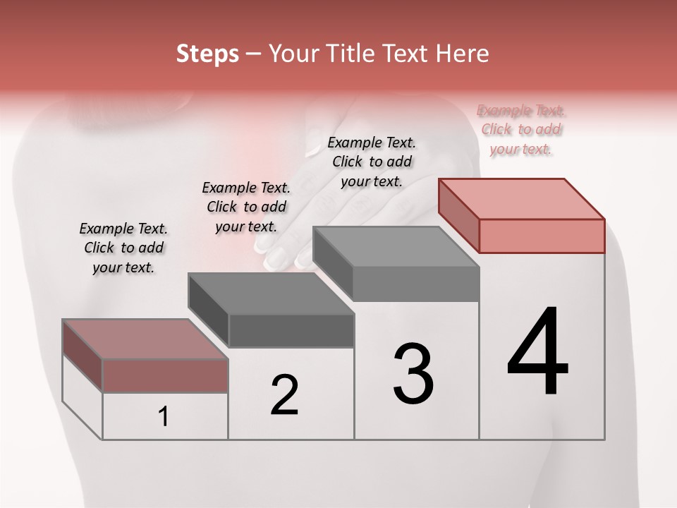 Shoulder Muscle Brown PowerPoint Template