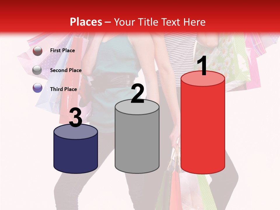 Sale Beauty Girl PowerPoint Template