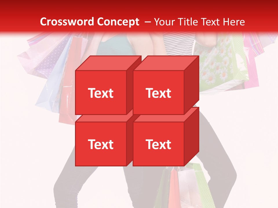 Sale Beauty Girl PowerPoint Template