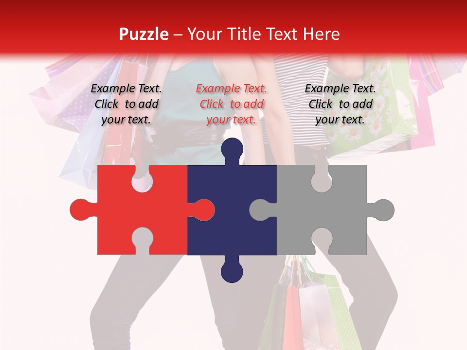 Sale Beauty Girl PowerPoint Template