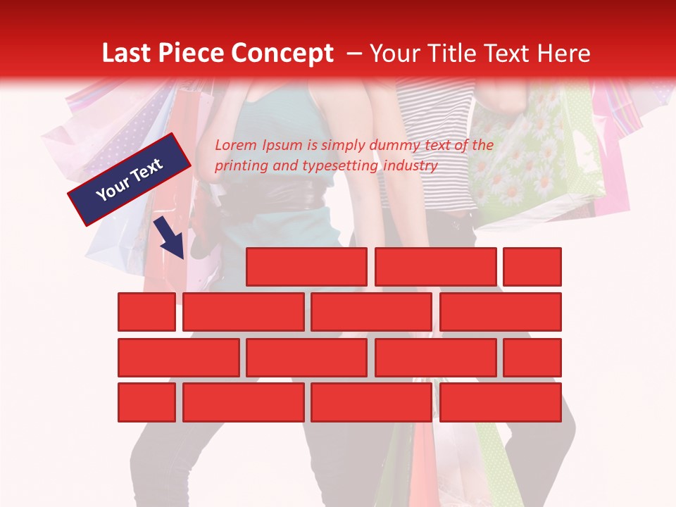 Sale Beauty Girl PowerPoint Template