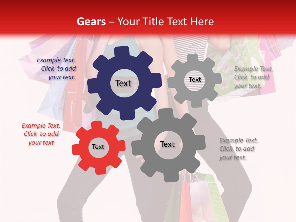 Sale Beauty Girl PowerPoint Template