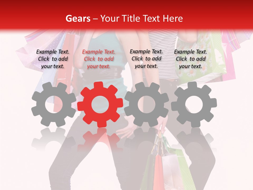 Sale Beauty Girl PowerPoint Template