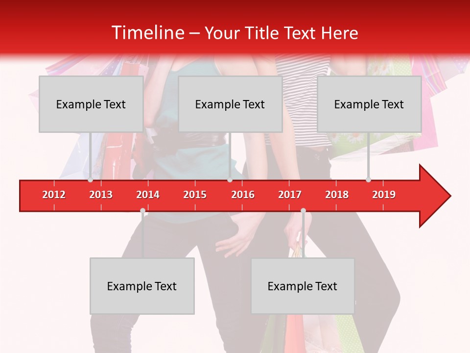 Sale Beauty Girl PowerPoint Template