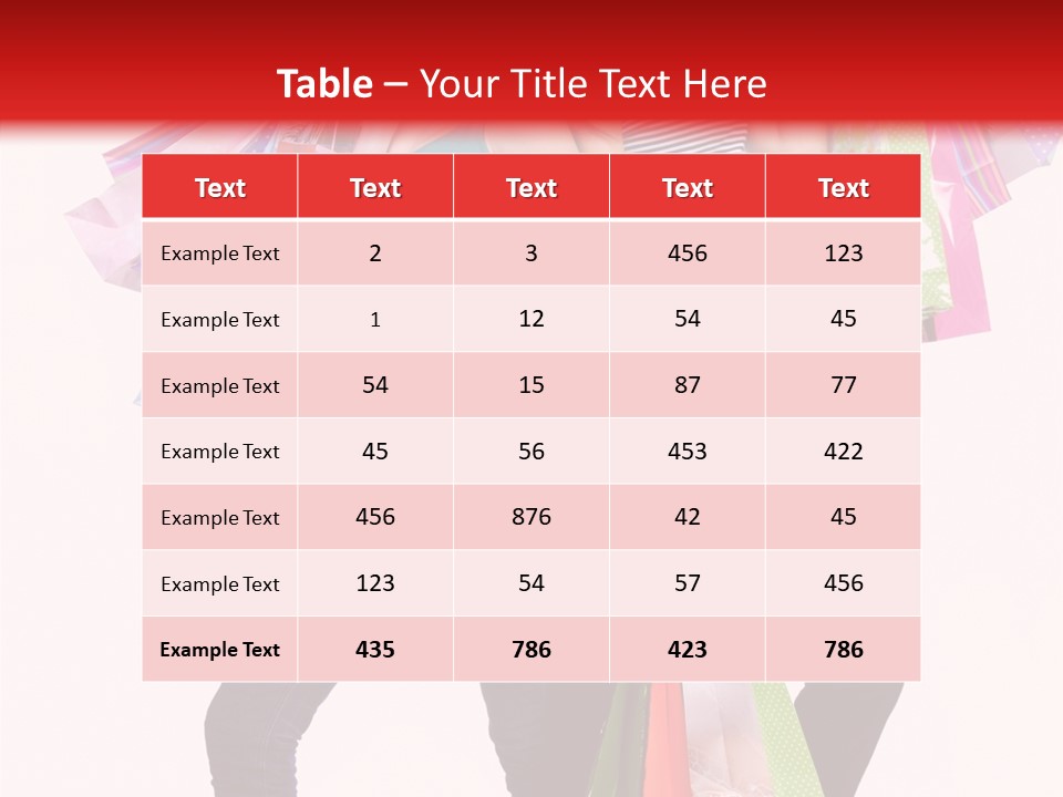 Sale Beauty Girl PowerPoint Template