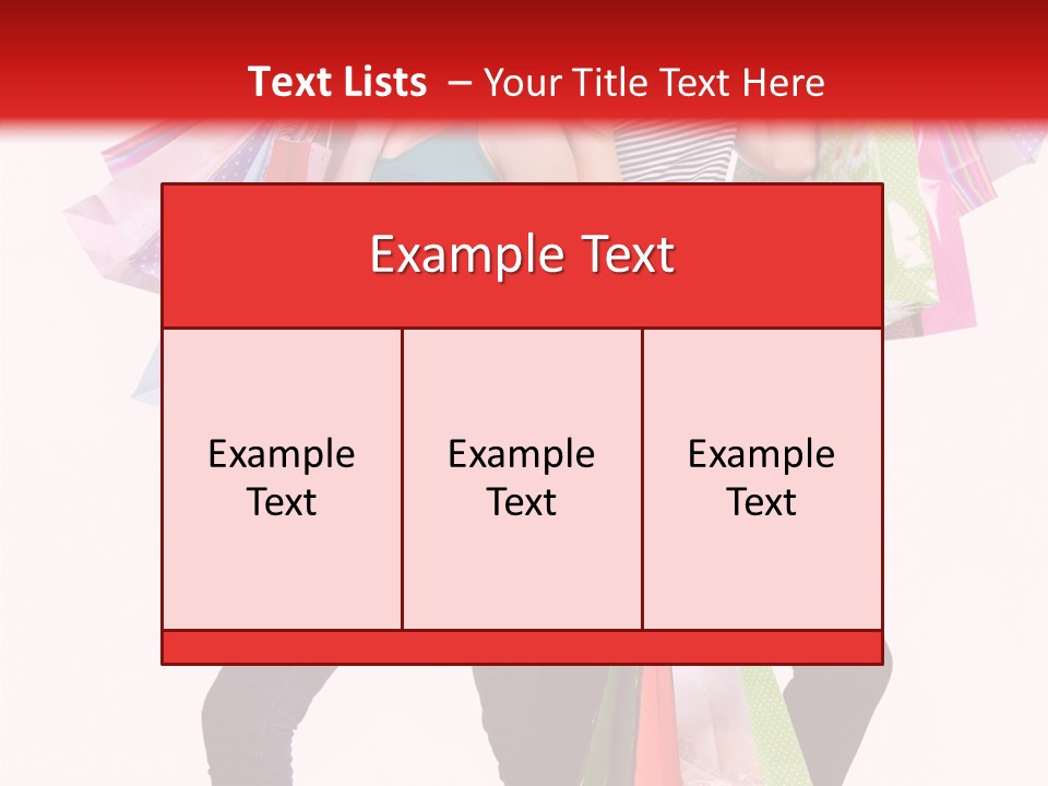 Sale Beauty Girl PowerPoint Template