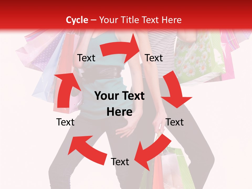 Sale Beauty Girl PowerPoint Template