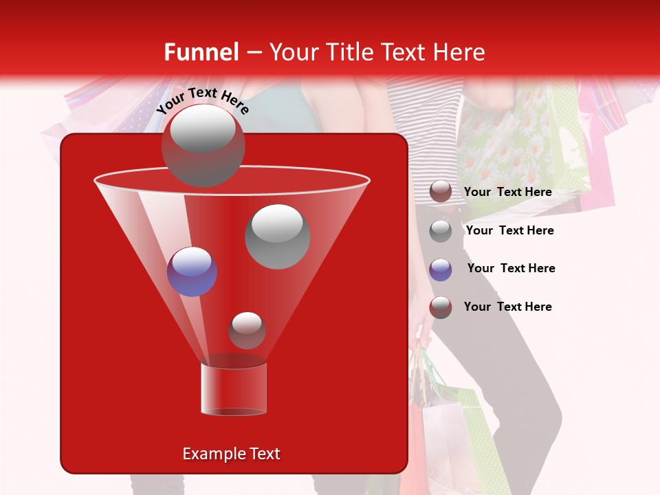 Sale Beauty Girl PowerPoint Template