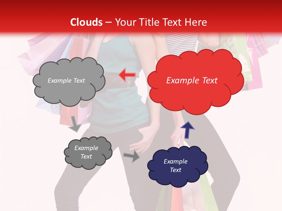 Sale Beauty Girl PowerPoint Template