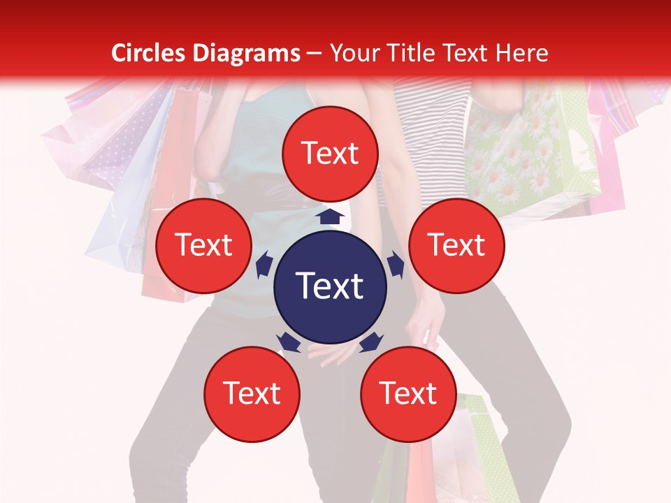 Sale Beauty Girl PowerPoint Template