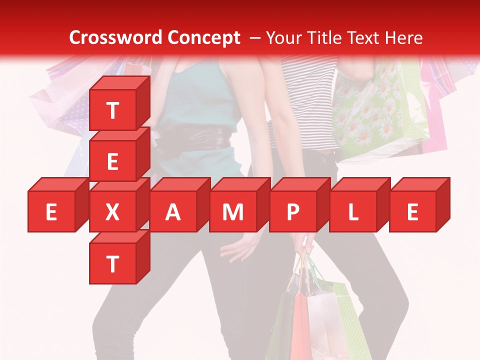 Sale Beauty Girl PowerPoint Template