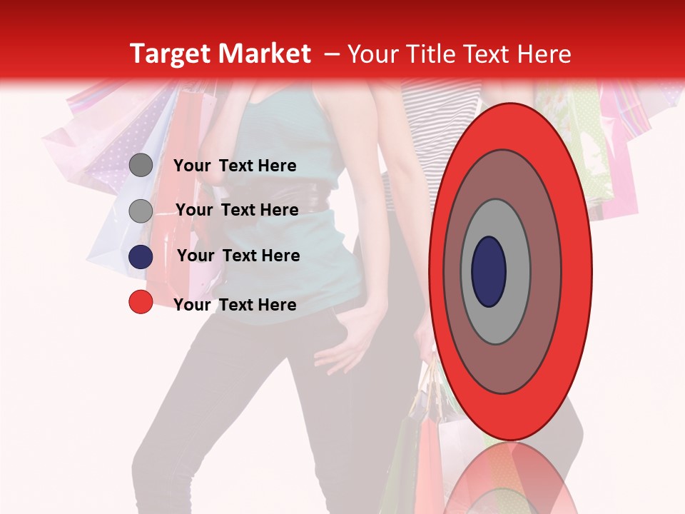 Sale Beauty Girl PowerPoint Template