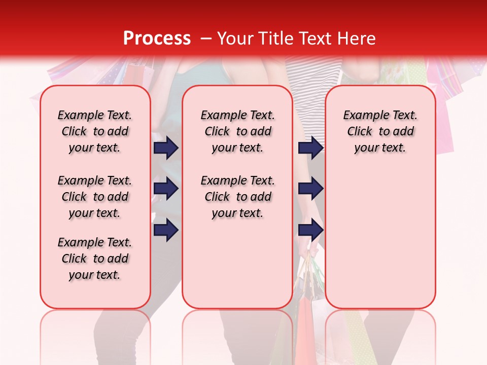 Sale Beauty Girl PowerPoint Template