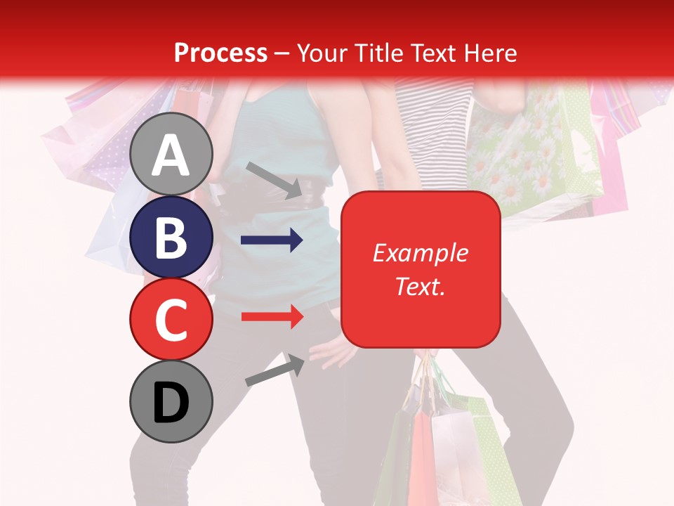 Sale Beauty Girl PowerPoint Template