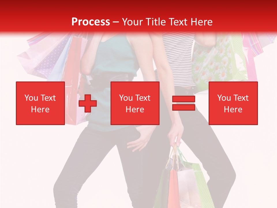 Sale Beauty Girl PowerPoint Template