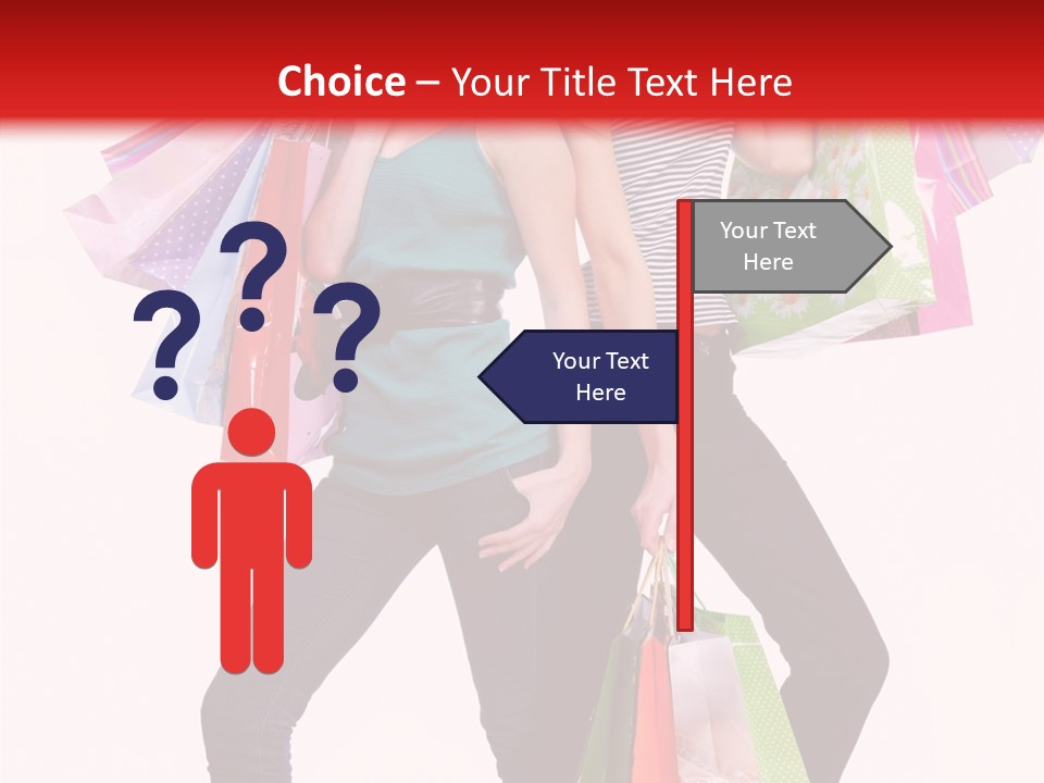 Sale Beauty Girl PowerPoint Template