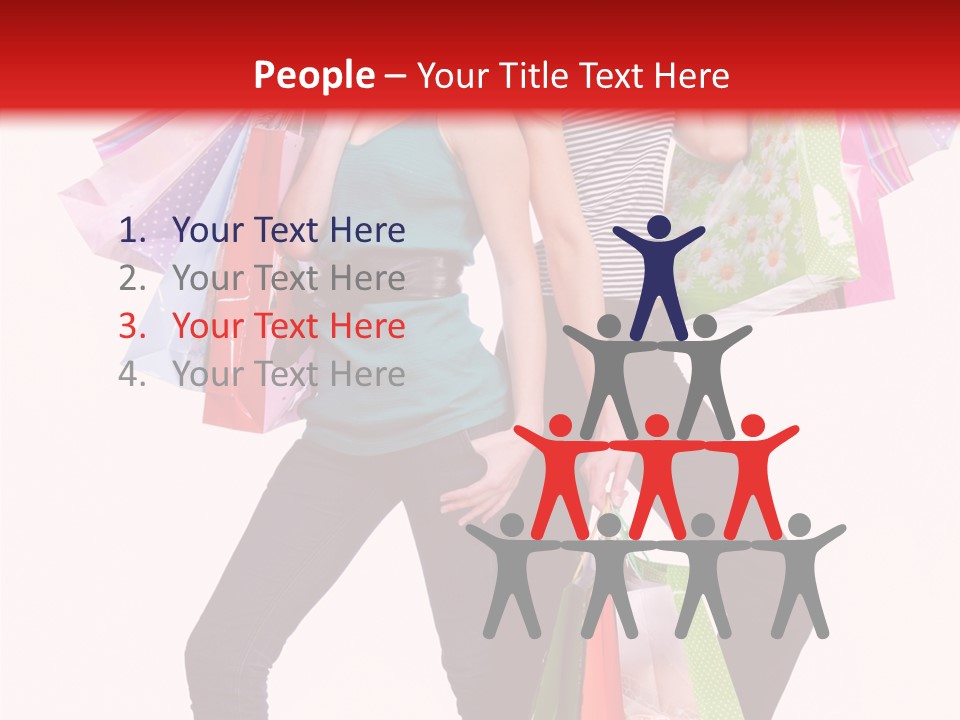 Sale Beauty Girl PowerPoint Template